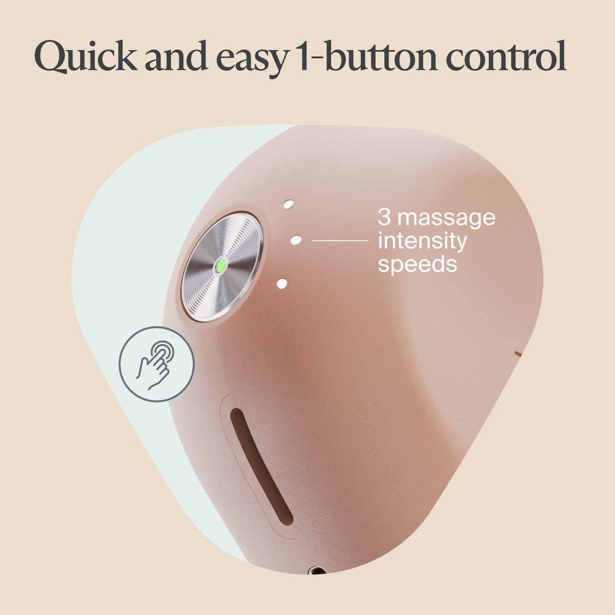 Afbeelding 2 van Therabody Theragun mini 3.0 - Massage Gun - 3 Opzetstukken - Draagbaar - Krachtig Massage Apparaat