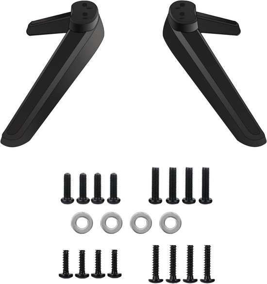 Hoogteverstelbare TV Standaard Universele TV Standaard - Geschikt Voor 28-65 Inch TV's (o.a. TCL), Met Antislip Voetjes & Schroeven | Geen Muurmontage Tv Voet Voor 28 Tot 65 Inch Hoogteverstelbare TV Standaard Universele TV Standaard - Geschikt Voor 28-65 Inch TV's (o.a. TCL), Met Antislip Voetjes & Schroeven | Geen Muurmontage Tv Voet Voor 28 Tot 65 Inch