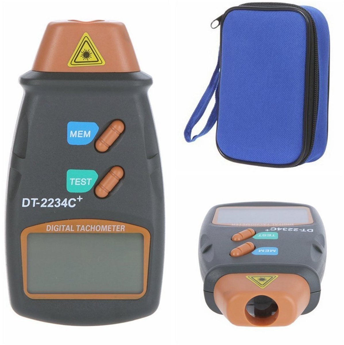 Digitale Snelheidsmeter en Toerenteller - Professioneel en Contactloos