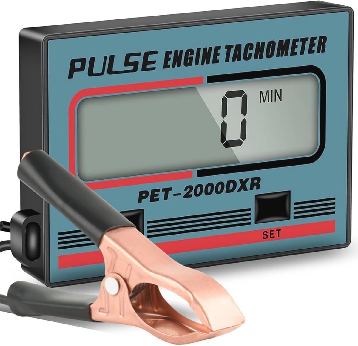 Digitale Toerenteller en Snelheidsmeter voor Motoren en Tuinmachines