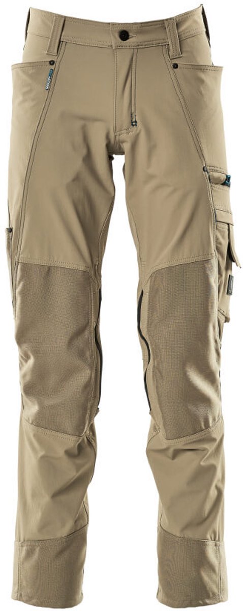 Mascot Advanced Broek met kniezakken 17179-311 - lichtkhaki - C58 - 82