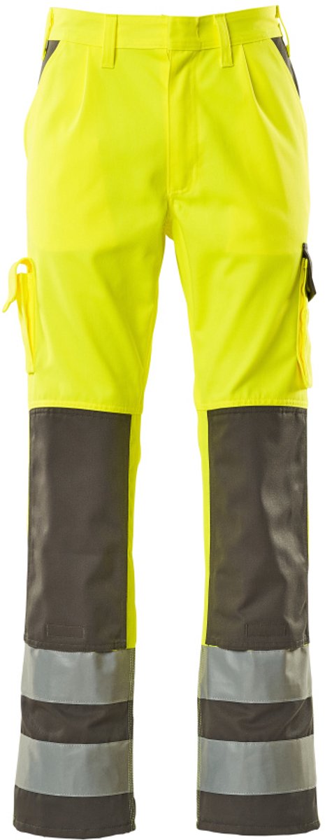 Mascot Safe Compete Broek met kniezakken 07179-470 - hi-vis geel/antraciet - C47 - 82