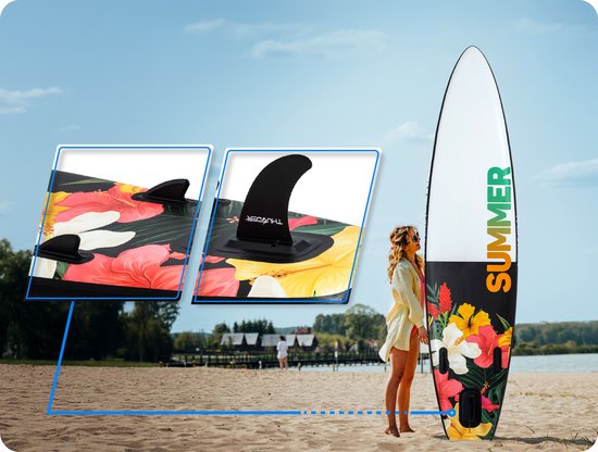 THUNDER NOX SUP Board - Opblaasbaar - 320 cm - Complete Set