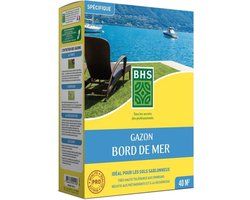 Graszoden - BHS - Seaside Turf 1kg | 40m² | Bestand tegen wind, droogte en zoutgehalte | Aantrekkelijk en robuust zomergras.