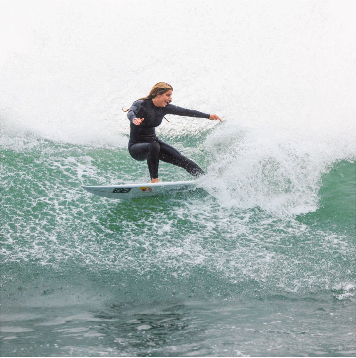 2025 Roxy Dames Swell Series 4/3mm Borst Ritssluiting Wetsuit ERJW1031