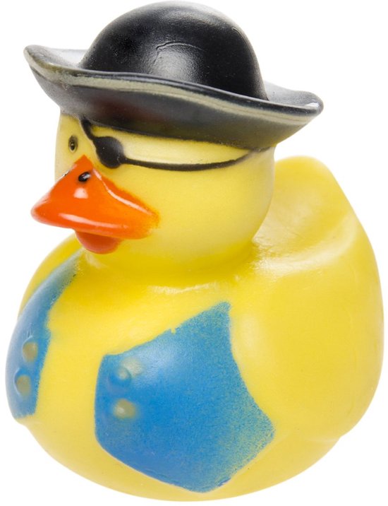 Badeendjes - 4 stuks - piraten - badspeelgoed - badeend - 5 cm van Bade — afbeelding 3