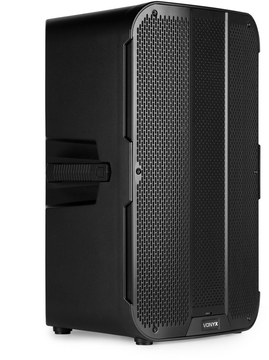 Actieve speaker - Vonyx VD715A Bi-amplified speaker - DJ speaker met Bluetooth - 15 inch - 900W