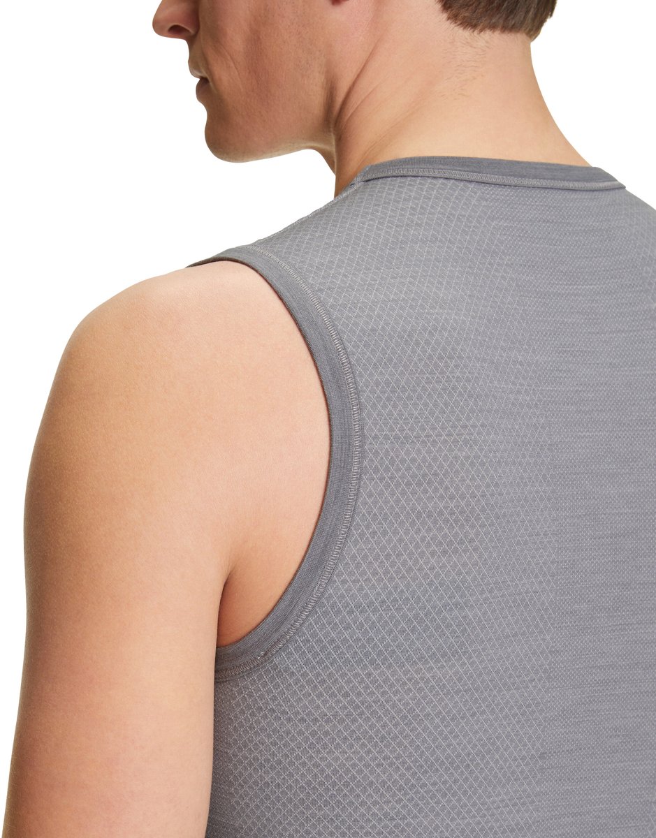 FALKE heren Wool-Tech Light mouwloze functioneel shirt voor warme en