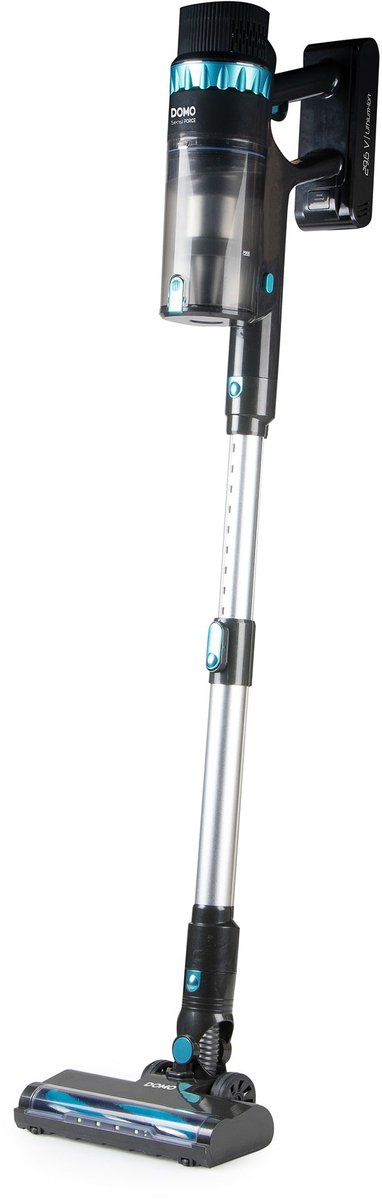 DOMO DO244SV Steelstofzuiger BLDC 2-in-1 - 0,8 L – 29,6 V - 60 min autonomie