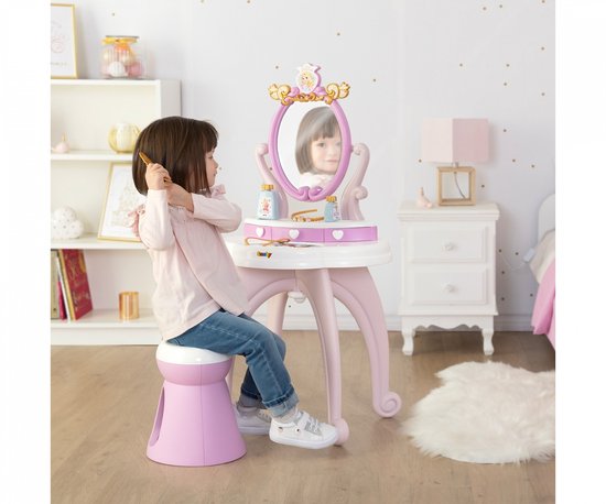 Smoby Disney Princess 2-in-1 Kaptafel + 10 Accessoires