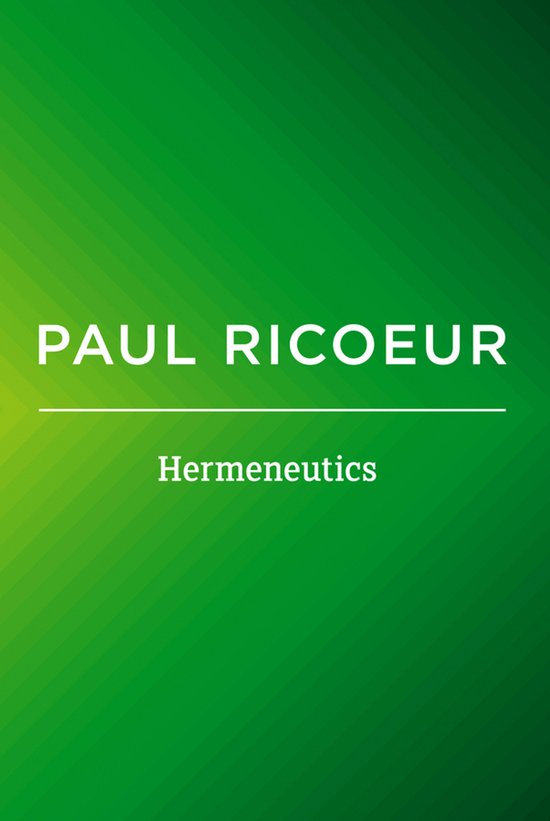 Hermeneutics - cover