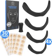 Organess Anti Snurk Magnetische Neusclips - 30 Paar - Neusspreider Set - Snurkbeugel - Neuspleister - Neusstrips Tegen Snurken