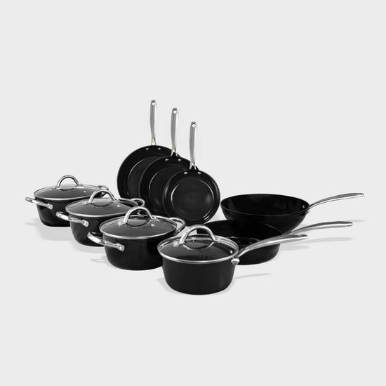 Beka Pannenset Maestro 5-Delig - zonder anti-aanbaklaag - geschikt voo Beka Pannenset Maestro 5-Delig - zonder anti-aanbaklaag - geschikt voo