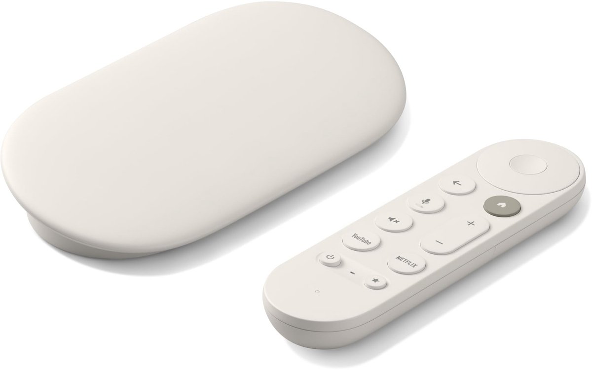 Google TV Streamer - Google TV - 4K HDR - Wit op Prijzenvolger.com