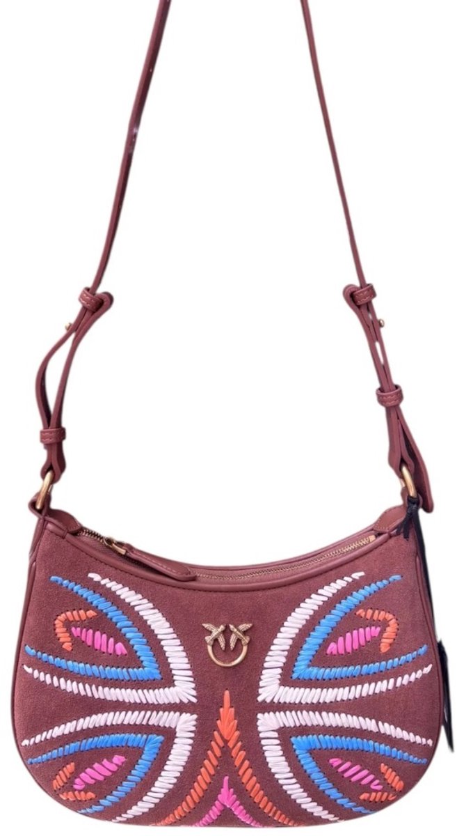 PINKO HALF MOON MINI FL Bruin N/A EU