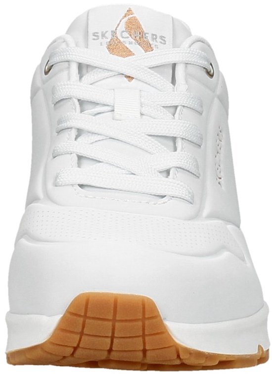Skechers Uno - Gouden Air - Dames Sneakers - Wit