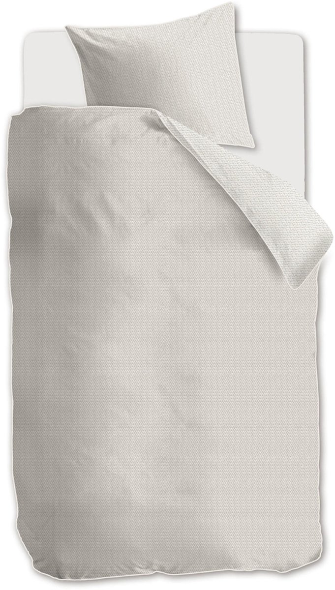 Rivièra Maison - Bambu dekbedovertrek - Eenpersoons - 140x200/220 cm - Zand
