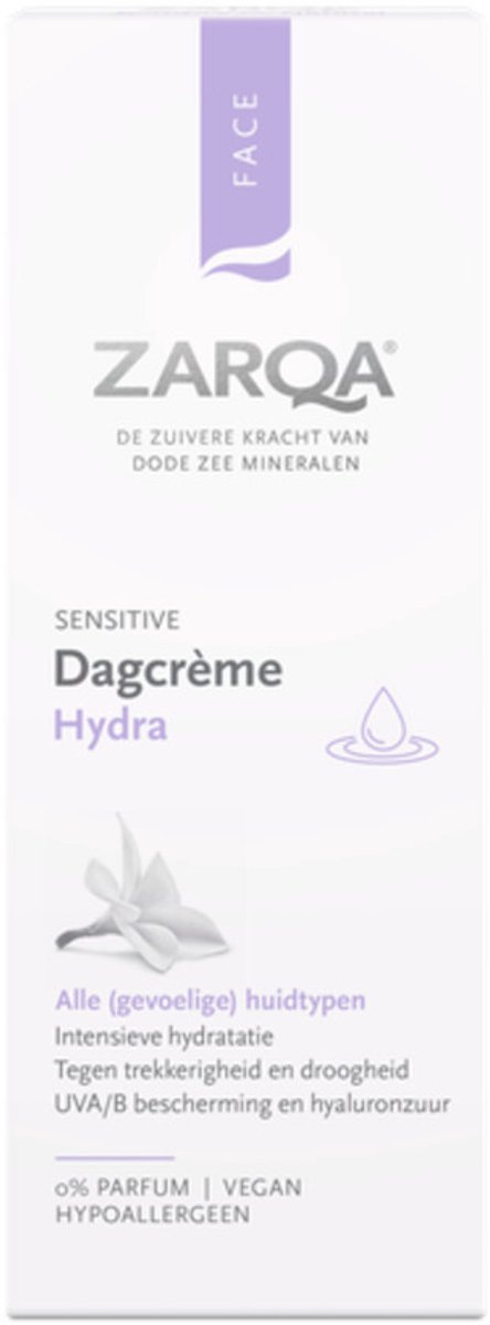 Bol.com Zarqa Dagcrème Hydra - 3 x 50 ml - Voordeelverpakking aanbieding