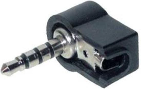 3,5mm Jack connector - / haaks 4-polig / stereo | bol.com