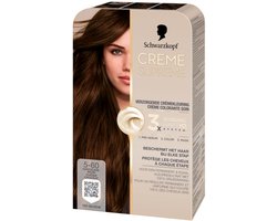 Schwarzkopf - CREME SUPREME 5-60 - Haarkleuring - Chocolade Bruin - Permanente Haarverf - Beschermt en Versterkt - Grijsdekking - 245g