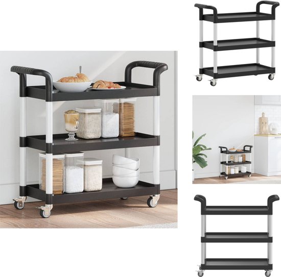 Vidaxl Workshop Tool Trolleys Set Of 2 Lacquered Steel Construction