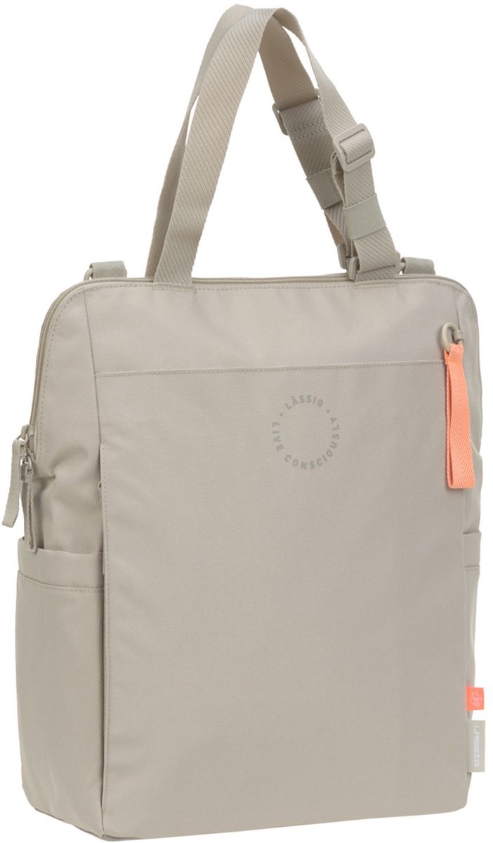 Lässig Green Label Conversion Backpack luiertas rugzak Beige thumbnail 4