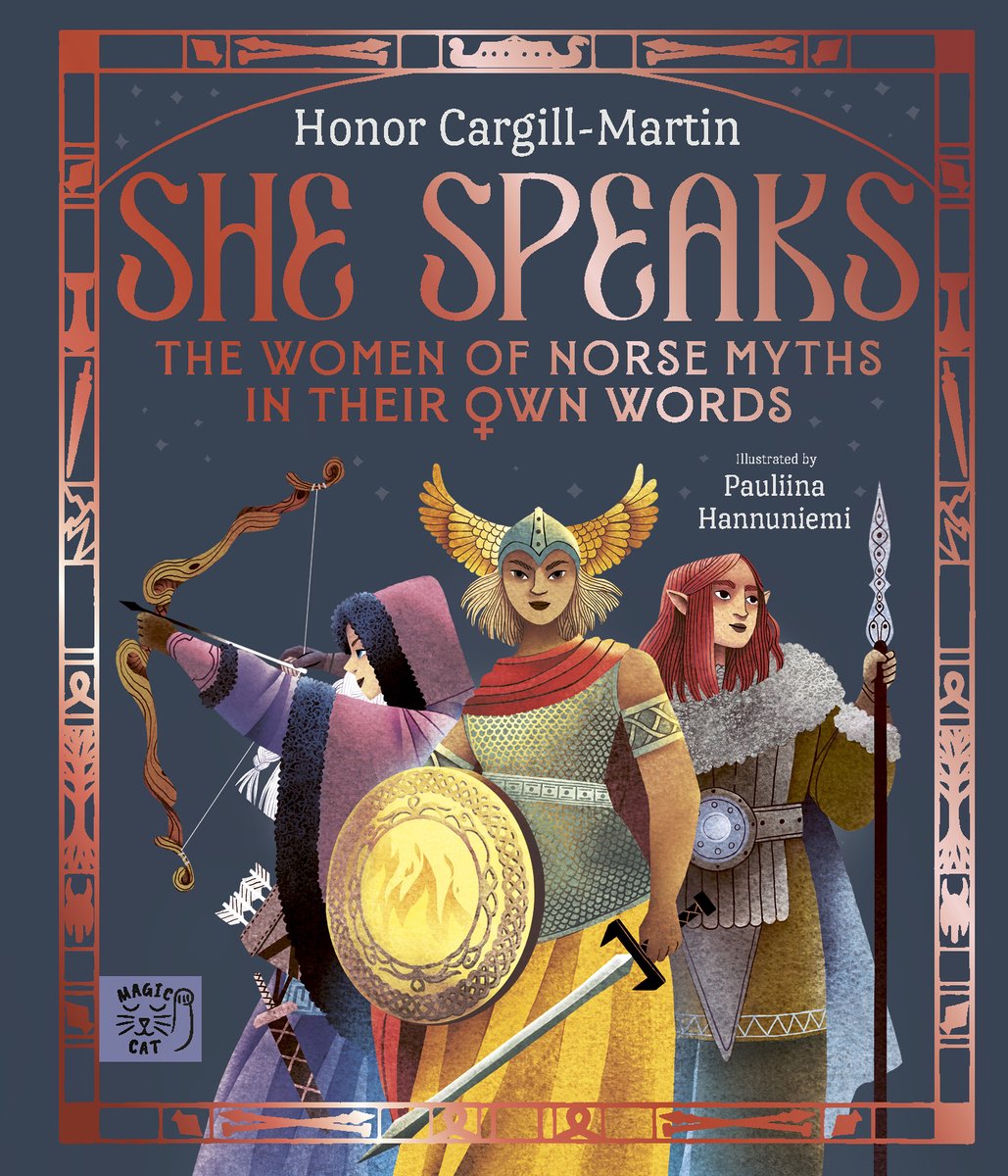 Omslag van She Speaks- She Speaks: The Women of Norse Myths in their Own Words