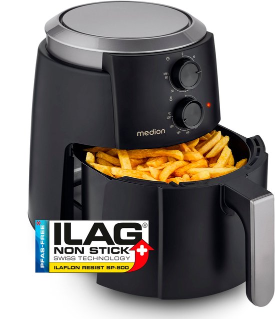 MEDION Air Fryer E10 S avis complet friteuse sans huile - Manger Éthique