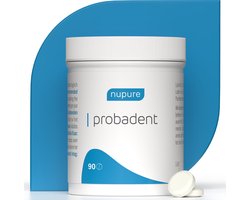 Nupure Probadent - 2-in-1 formule met biotica supplementen én vitamine D ter ondersteuning van het gebit - 90 tabletten - 90 stuks