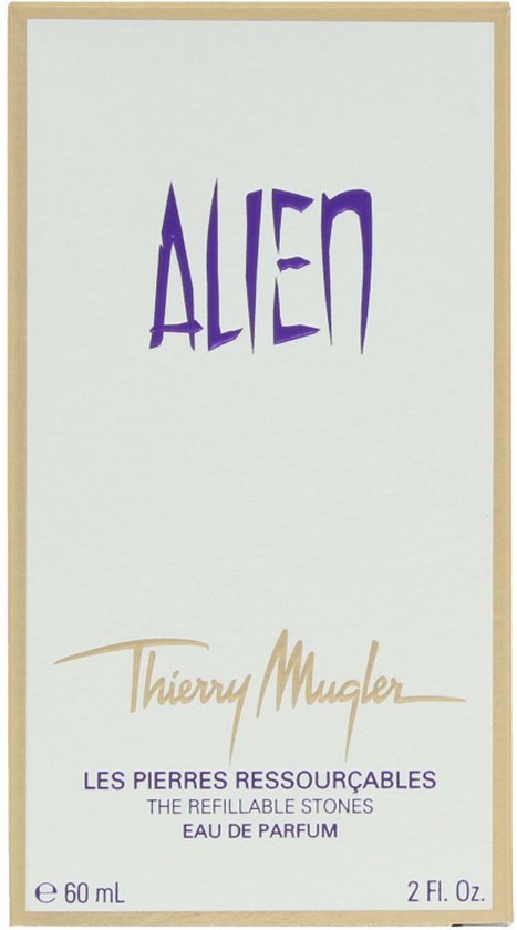 Mugler Alien Eau de Parfum – Bloemige, Houtachtige en Amberachtige Parfum - Navulbare Parfum voor dames - 60ml