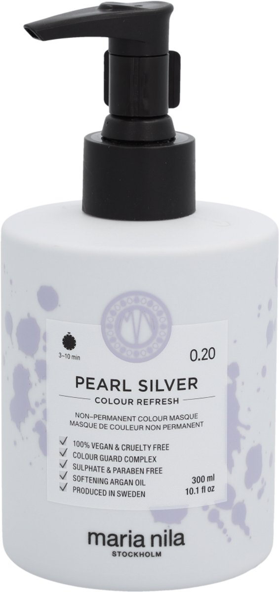 Maria Nila Colour Refresh 300ml - Pearl Silver 0.20