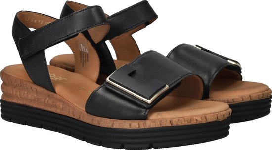 Sandales pour femmes Gabor pour femme - noires - pointure 6,5