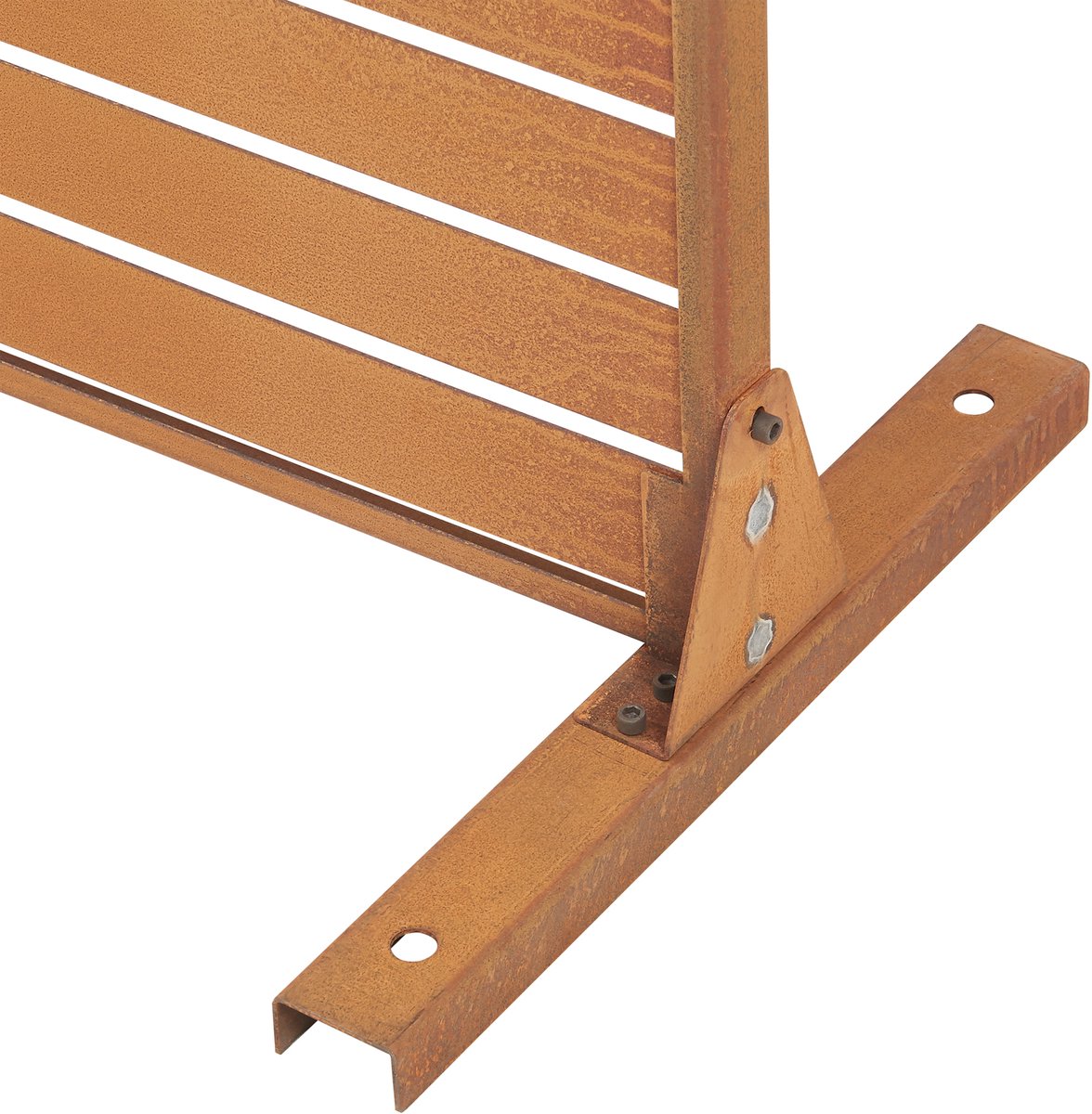 Scheidingswand Nodepp privacyscherm 180x120x40 cm patina casa.pro