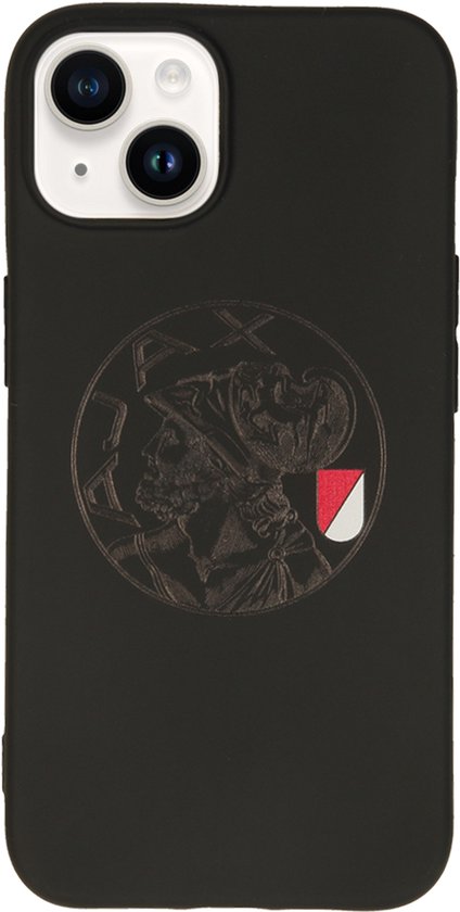 Coque de téléphone Ajax iPhone 15 avec logo noir