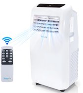 Bol.com Serenelife Mobiele Airco 9.000 BTU Draagbare 3-in-1 Airconditioner met Ontvochtigerfunctie Afstandsbediening en Compleet... aanbieding