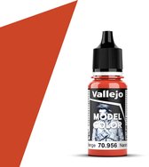 Vallejo 70956 Model Color Light Orange - Acryl Verf flesje