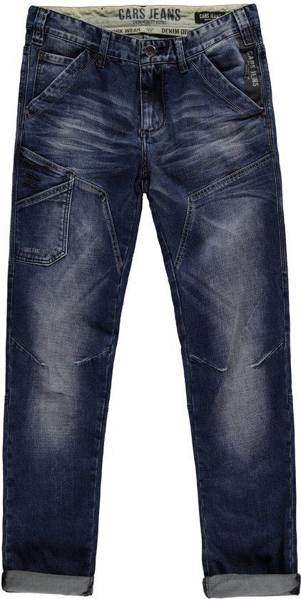 Cars Jeans - Heren Jeans - Heren - W29 X L32 - Blauw - Katoen - Chester-albany