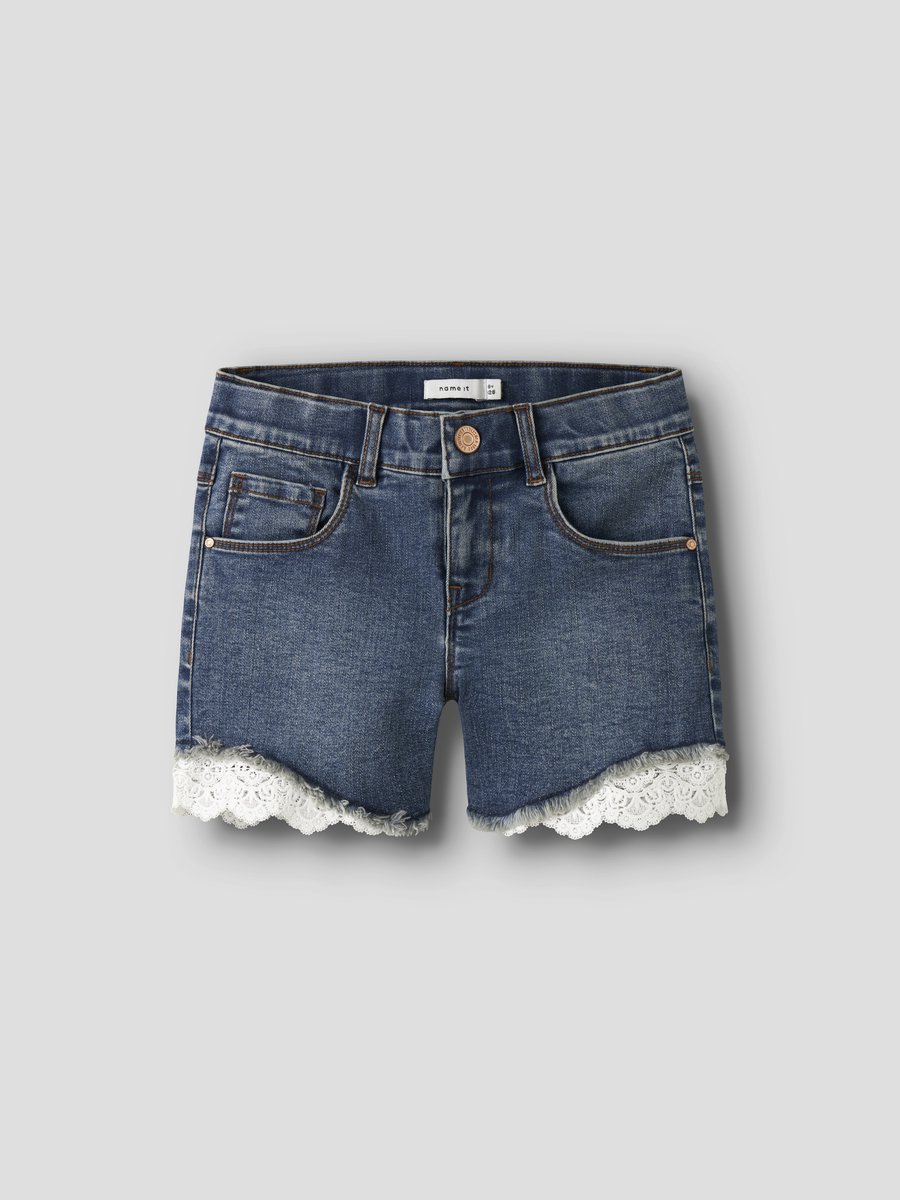 NAME IT - NKFSALLI SLIM DNM SHORTS 5372-HA NOOS - Meisjes - Bermuda shorts
