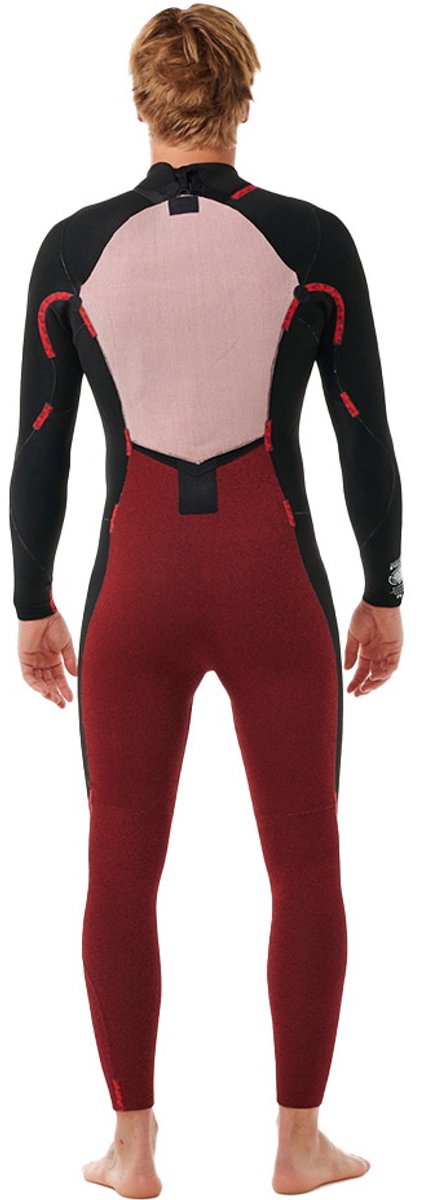 2025 Rip Curl Heren Dawn Patrol 5/3mm Rug Ritssluiting Wetsuit