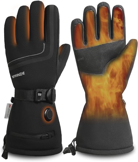 Verwarmde Handschoenen met Oplaadbare Batterij voor Winterse Buitenactiviteiten