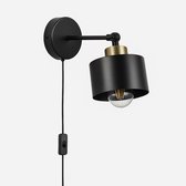Anglepoise Original 1227 Messing wandlamp grijs