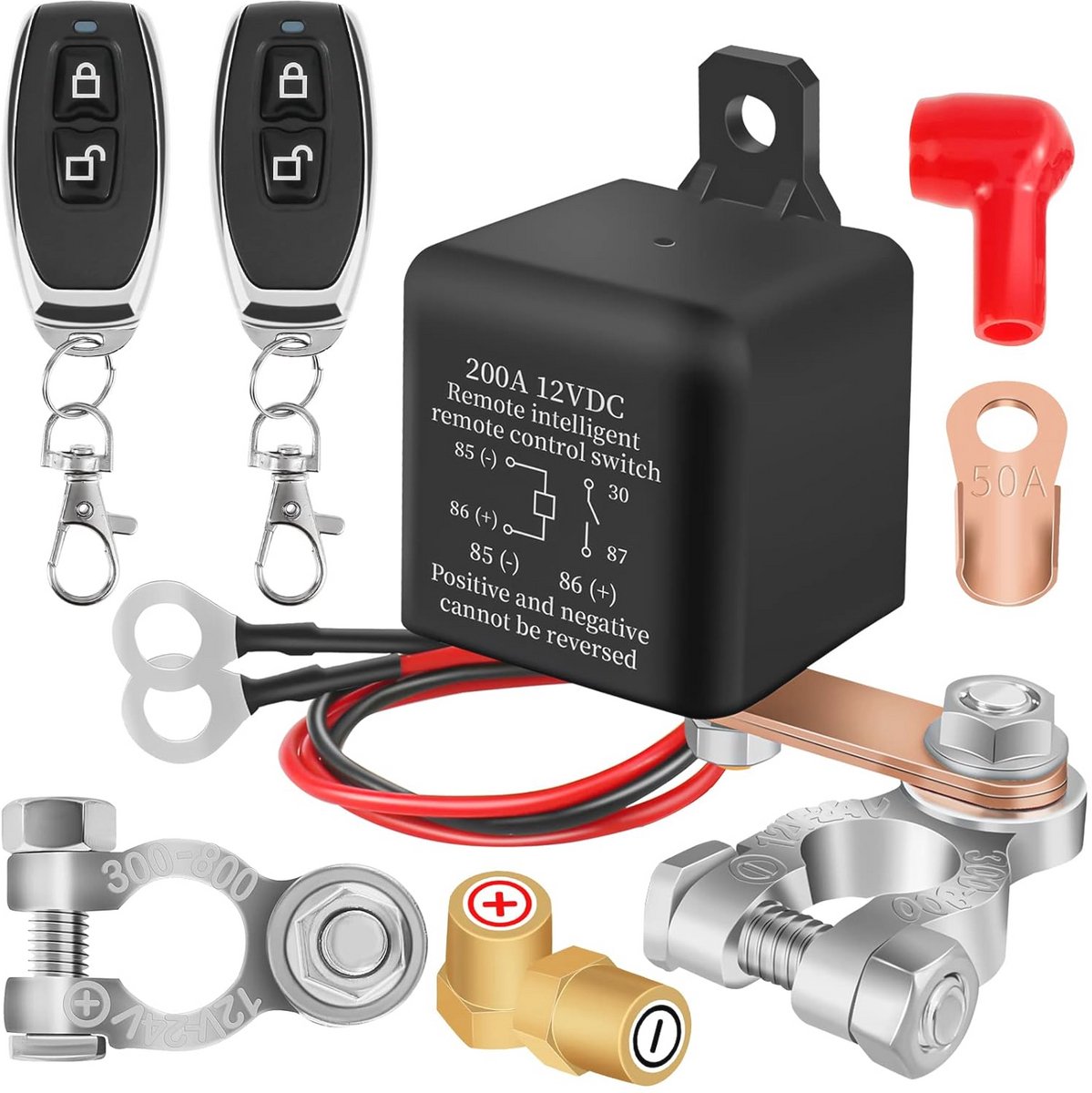 Afstandsbediening Voor Het Loskoppelen Van De Batterij 12V 200