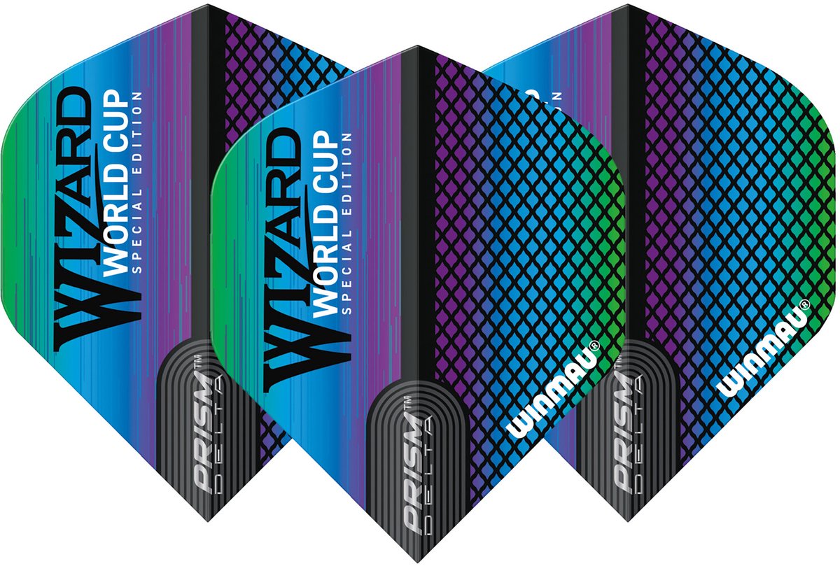 Winmau Prism Delta Pro Design Simon Whitlock World Cup SE V2 - Dart Flights