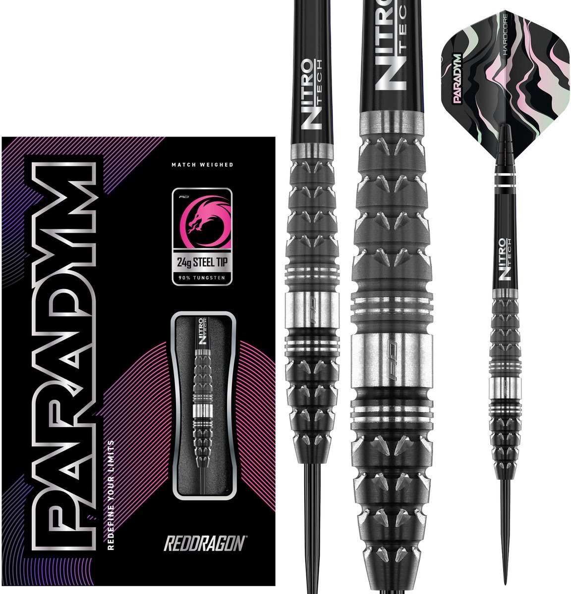 Red Dragon Paradym Torpedo 90% - Dartpijlen