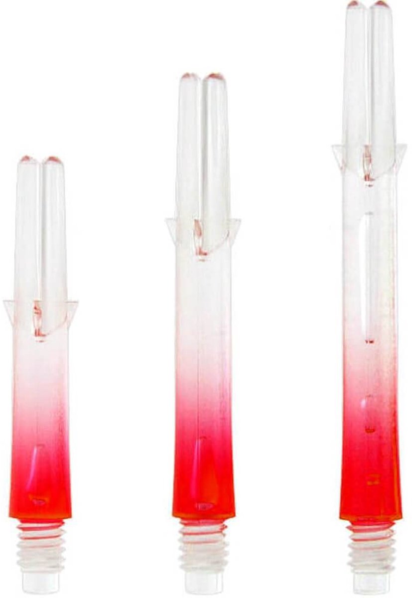 L-Style L-Shaft 2-Tone Milky Red - Dart Shafts Short 190