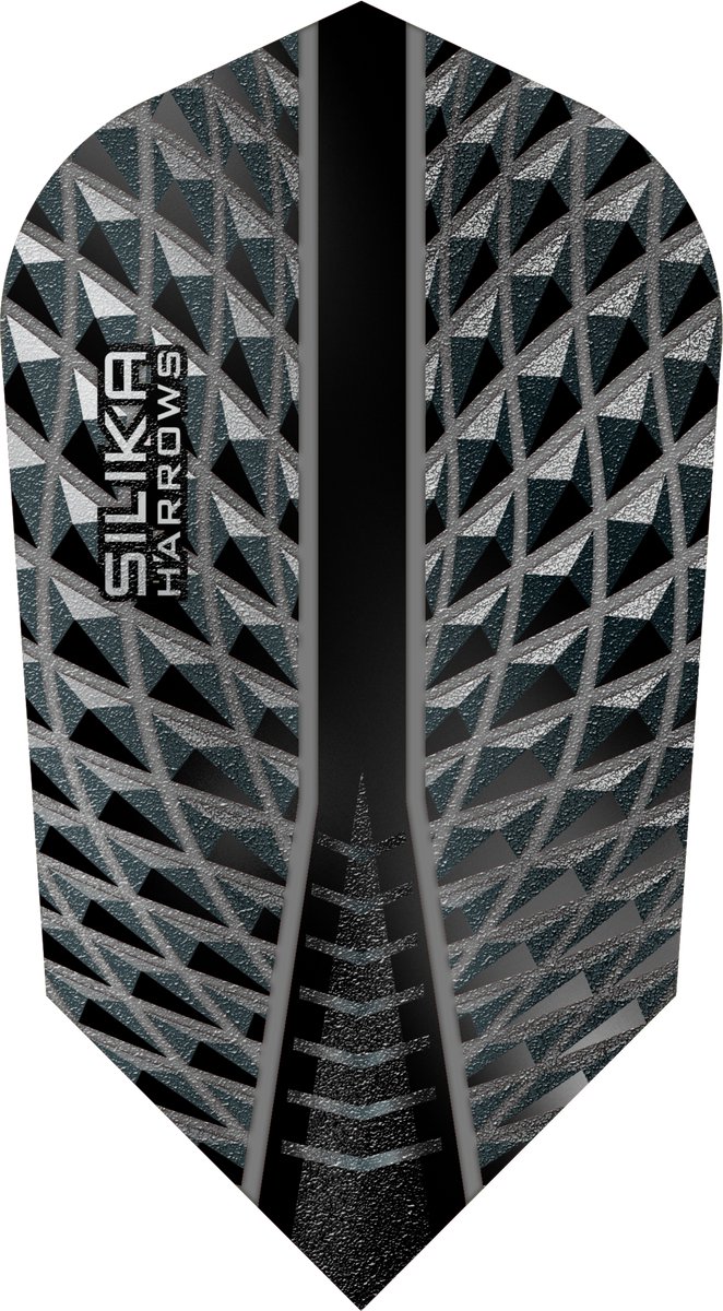 Harrows Silika Slim Smokey Tough Crystalline Coated - Dart Flights