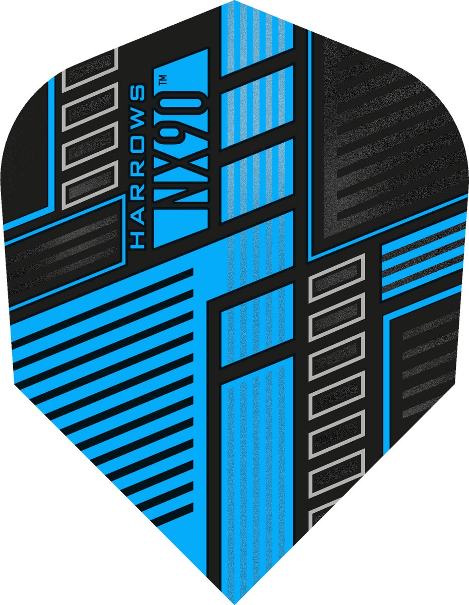 Harrows Prime NX90 Dartflights - Blauw