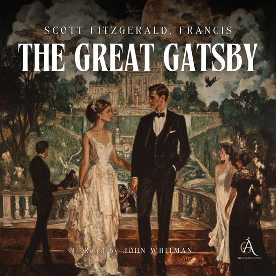 The Great Gatsby - Audiobook - cover