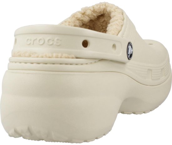 Sabots Crocs Classic Platform Lined Beige EU 38-39 Femme