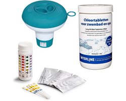 WAYS Zwembad Onderhoud Bundelpakket - Voor alle zwembadtypes - Met tabletten en onderhoudsaccessoires